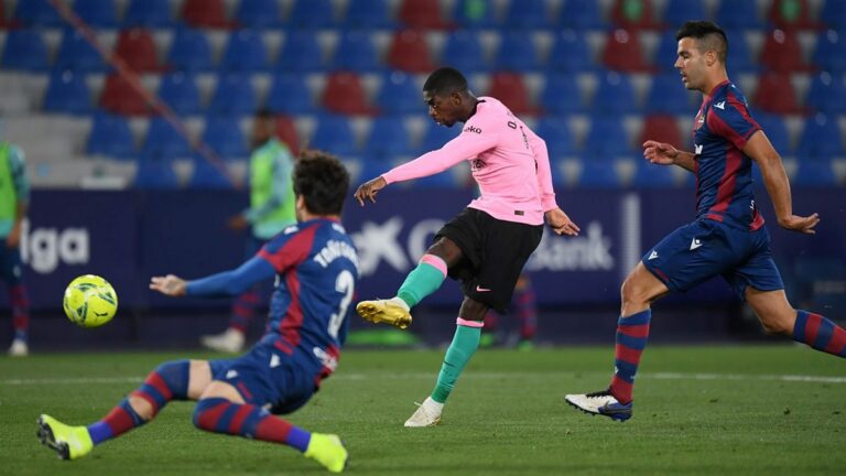 ترتيب الدوري الإسباني.. ليفانتي يفرض التعادل على برشلونة ويحرمه من الصدارة