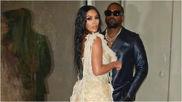 مزيد من الأسرار عن فستان زفاف كيم كارداشيان في حفل كانيه الأخير