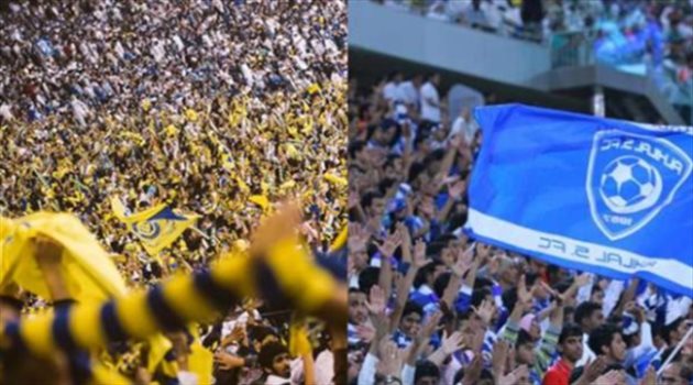 شاهد.. ماذا فعلت جماهير الهلال في ملعب مرسول بارك قبل لقاء النصر؟