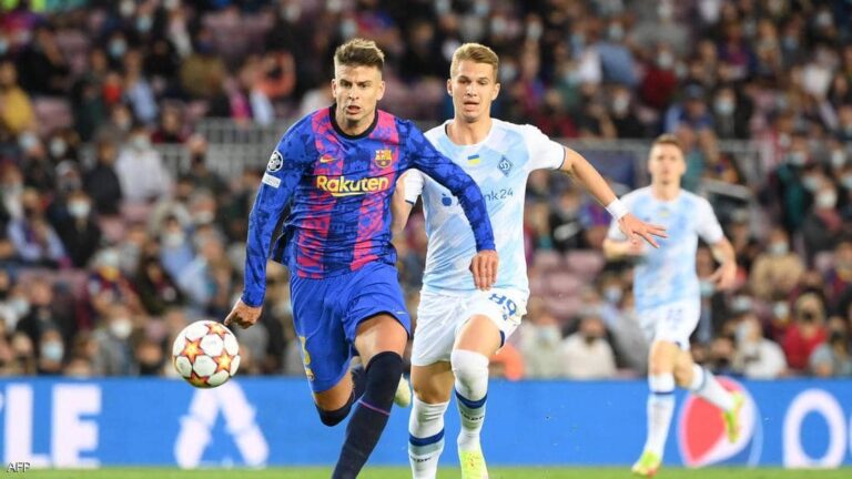 ملخص مباراة برشلونة ضد دينامو كييف فى دوري أبطال أوروبا