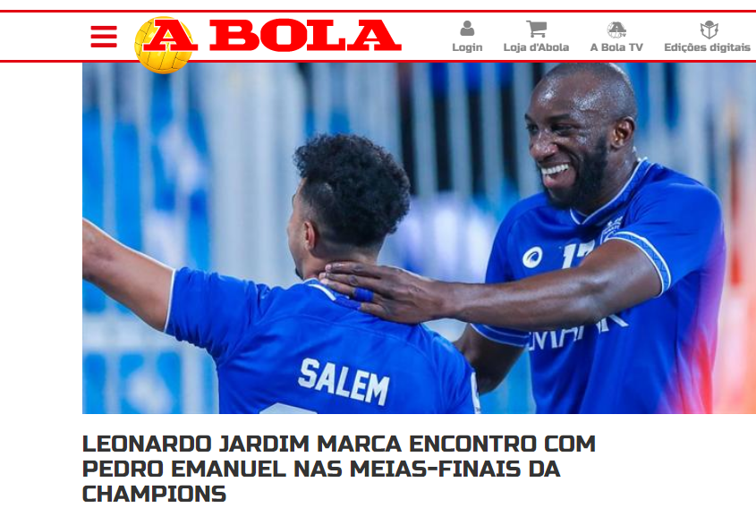 مواجهة الهلال والنصر تُثير اهتمام البرتغاليين