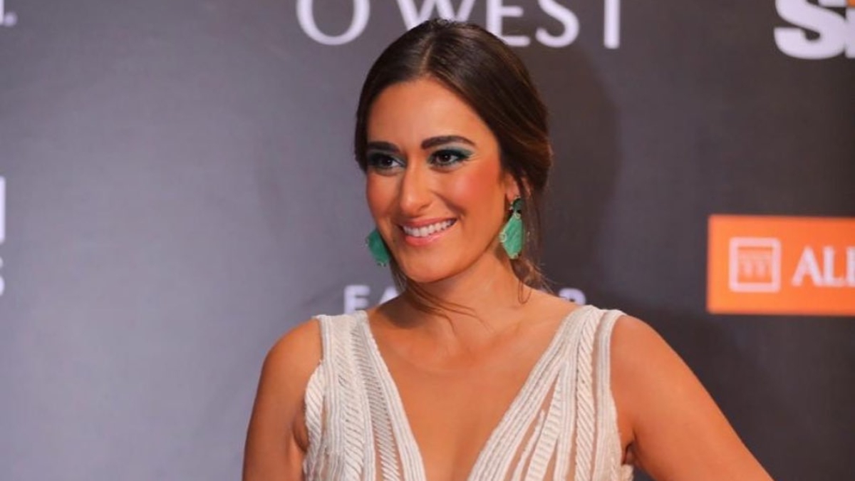 ما حقيقة ارتباط أمينة خليل وتامر هاشم بعد ظهورهما معا في ختام الجونة؟